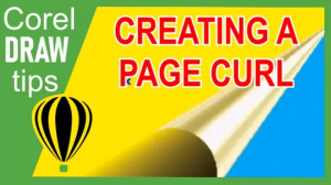 Creating Page Curl in CorelDraw