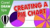 Creating a pie chart in CorelDraw