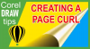 Creating Page Curl in CorelDraw