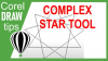 Complex Star tool in CorelDraw