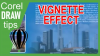 Creating vignette effect on a photo in CorelDraw