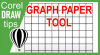 Graph paper tool in CorelDraw