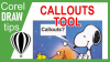 Creating callouts in CorelDraw