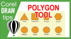 Creating polygons in CorelDraw