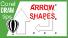 Arrow Shapes in CorelDraw