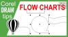 Flowchart Shapes tool in CorelDRAW