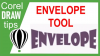 Using the envelope tool in CorelDraw