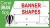 Banner Shapes tool in CorelDRAW