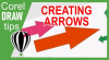 Creating arrows in CorelDRAW