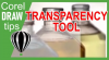 Using the Transparency Tool in CorelDraw X4