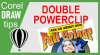 Double Powerclip in CorelDraw X3