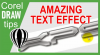 Text Effects in CorelDraw