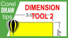 Horizontal or Vertical Dimension in CorelDRAW