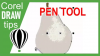 Pen tool in CorelDraw