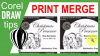 Print Merge in CorelDraw