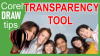 Transparency Tool in CorelDraw