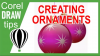 Creating Christmas balls in CorelDraw