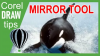 Mirror effect in CorelDraw