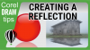 Creating a reflection in CorelDraw