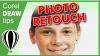 Using Gaussian Blur to retouch a photo in CorelDraw