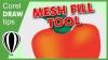 Mesh fill tool in CorelDraw