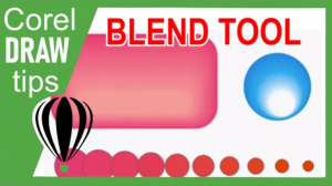 Using the blend tool in CorelDraw