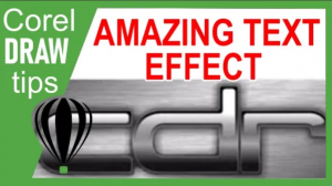 Text special effects in CorelDraw