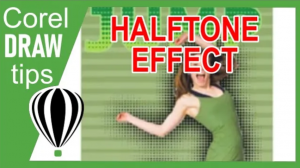 Creating halftone effects in CorelDraw